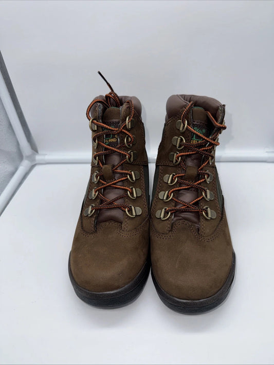 Size 2Y- Timberland Field Boot Medium Brown