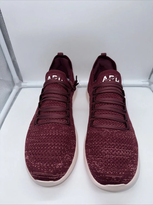 Size 10.5 Men’s- APL Athletic Propulsion Labs Men’s Techloom Breeze- Burgundy