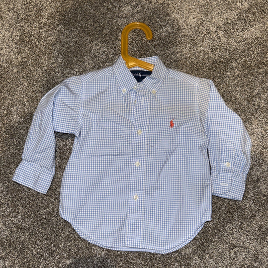 Ralph Lauren Button Up 18 Months Blue