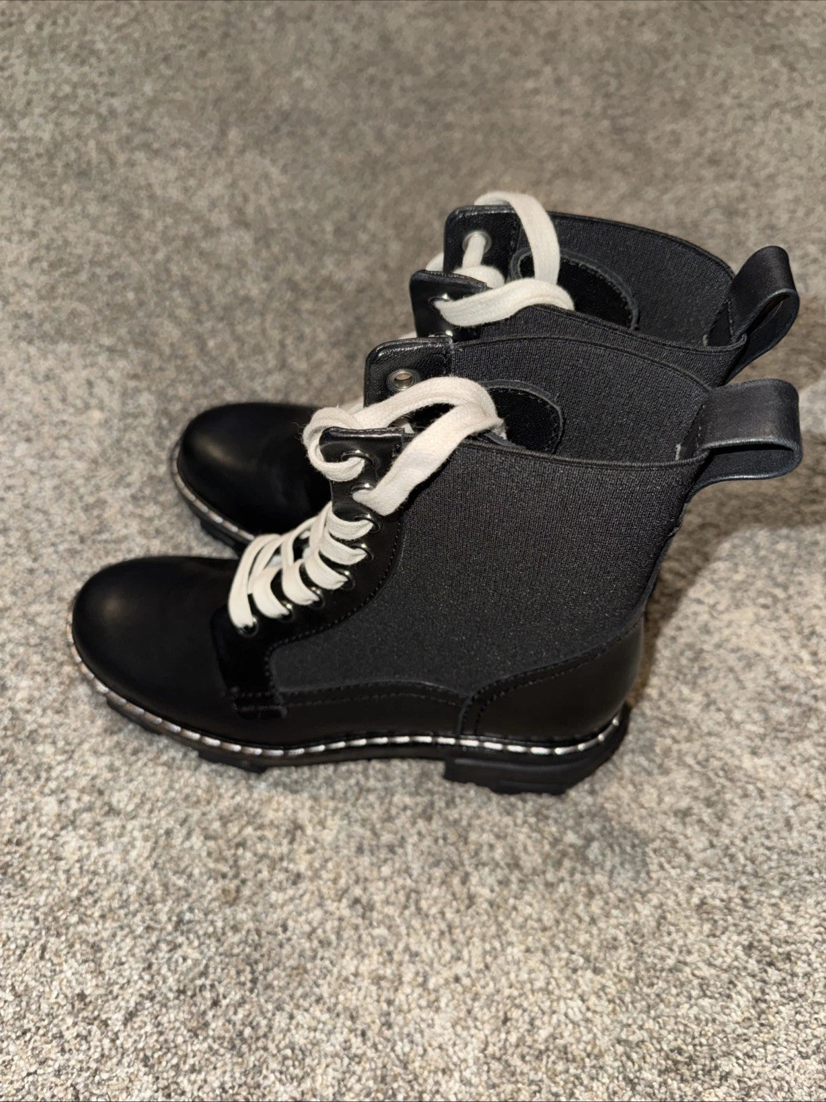Women’s Size 6.5 Combat Boots- Black