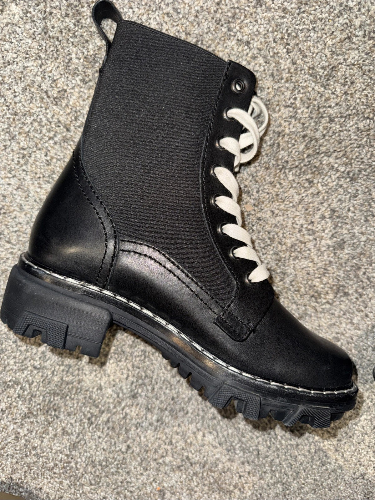 Women’s Size 6.5 Combat Boots- Black