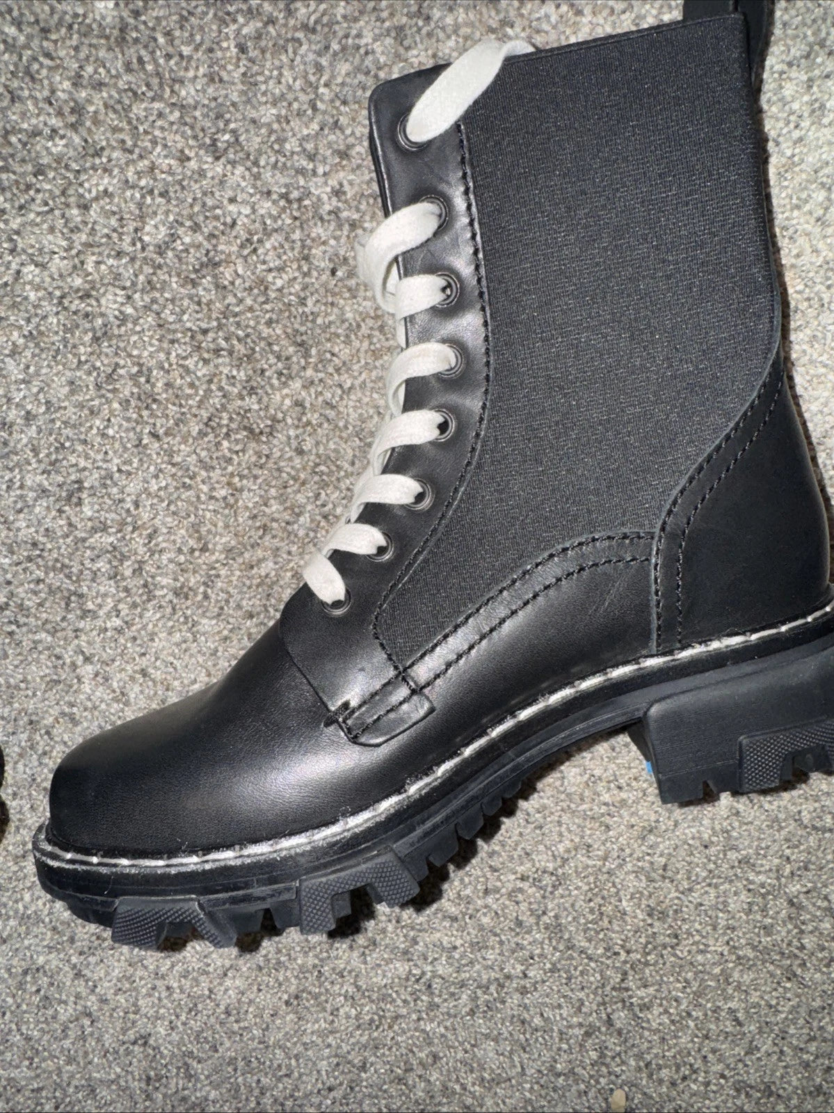 Women’s Size 6.5 Combat Boots- Black