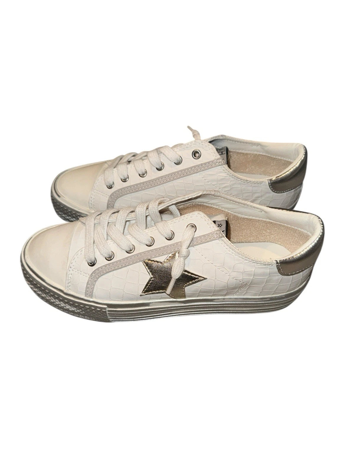 Women’s Size 8.5- Vintage Havana White