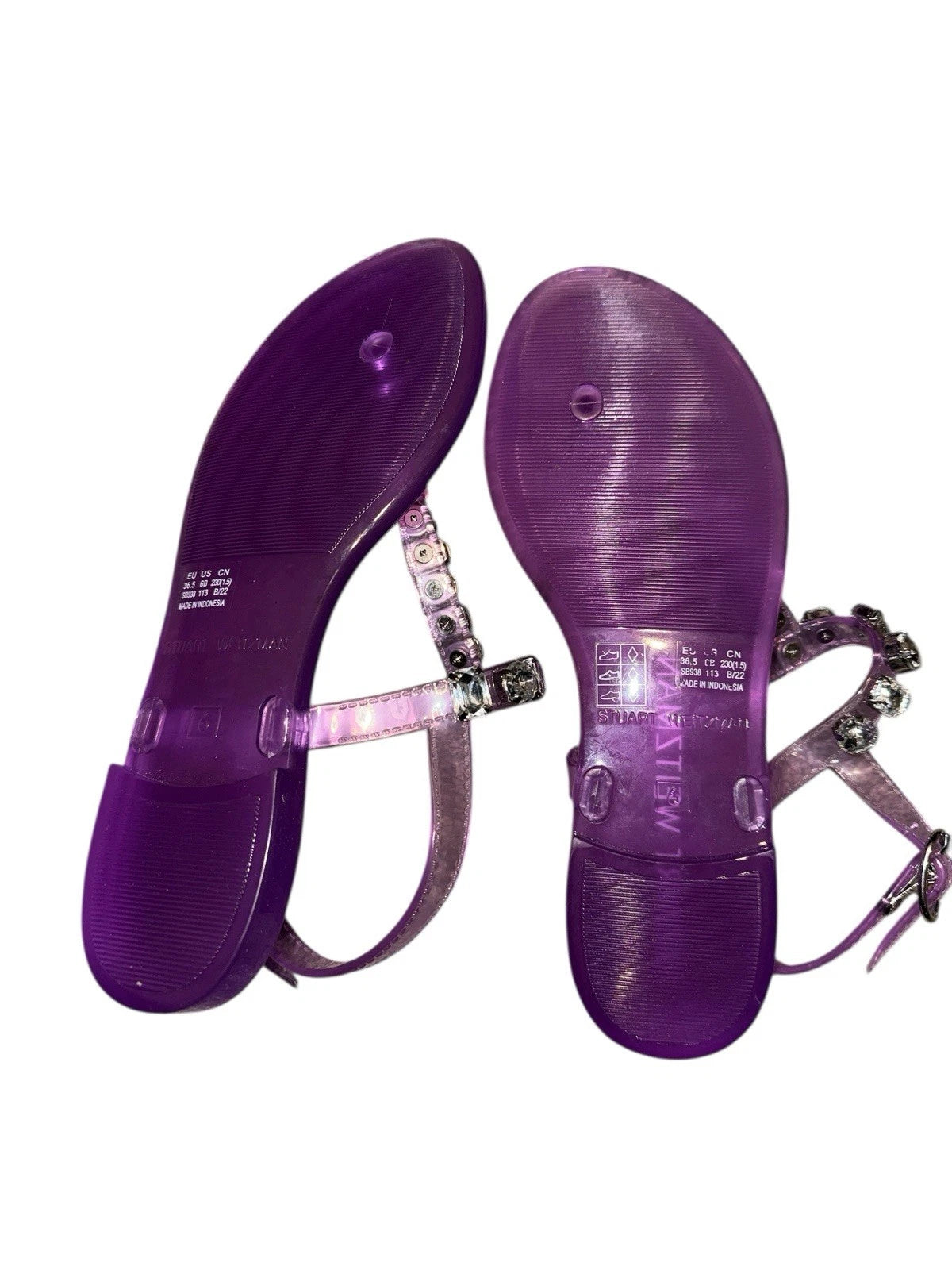 Women’s Size 6- Stuart Weitzman Sandals- Purple