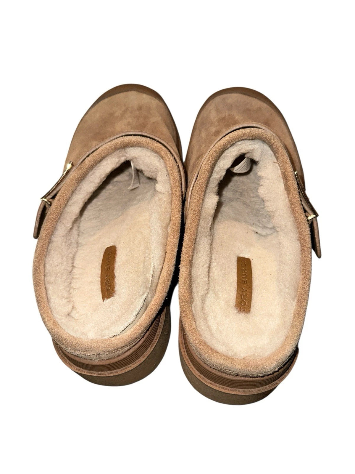 Women’s Size 7- Tory Burch Mules- Brown
