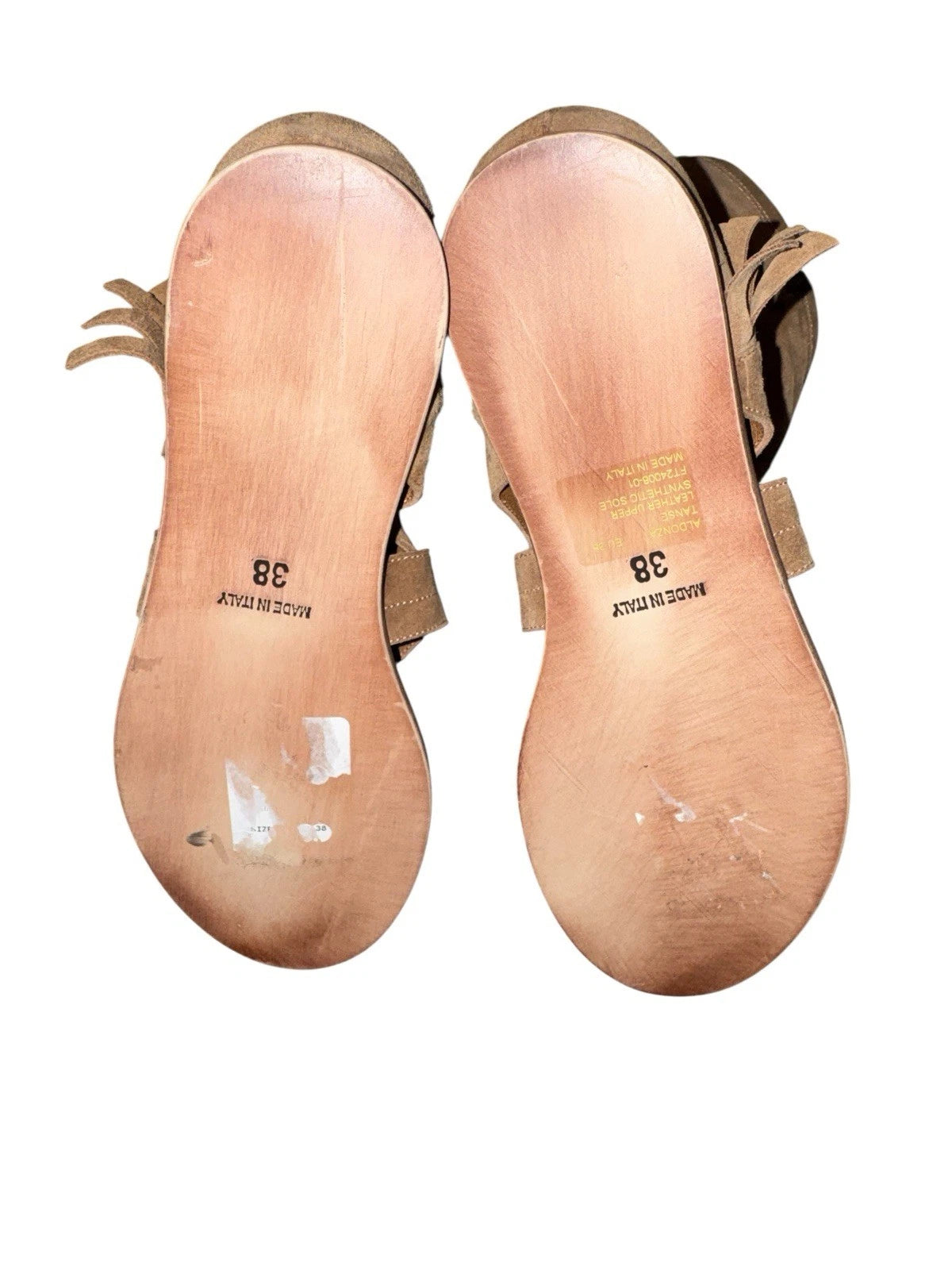 Size 38 Women’s- Artisan Sandals Brown
