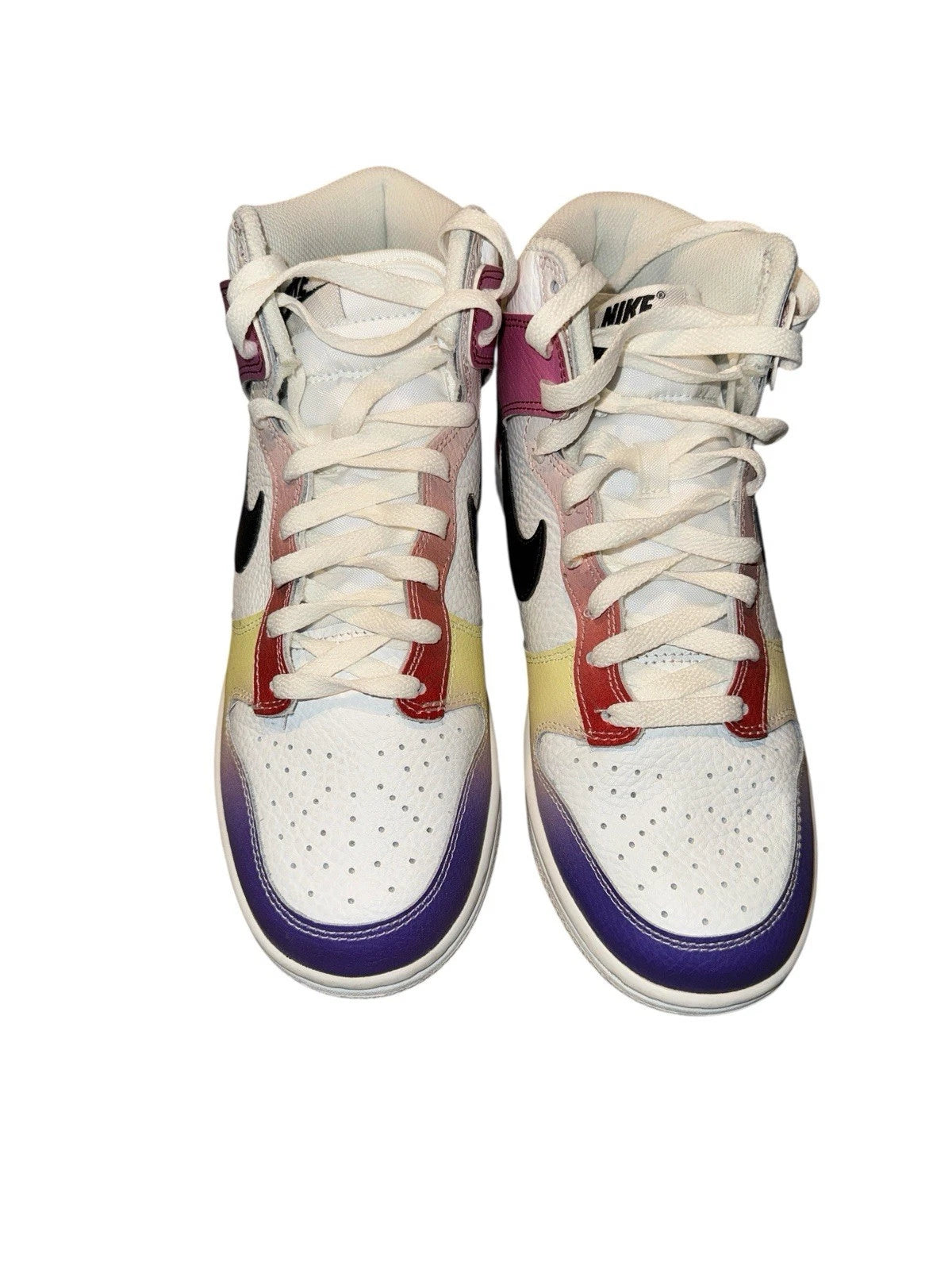 Women’s Size 8- Nike Dunk High Multicolor