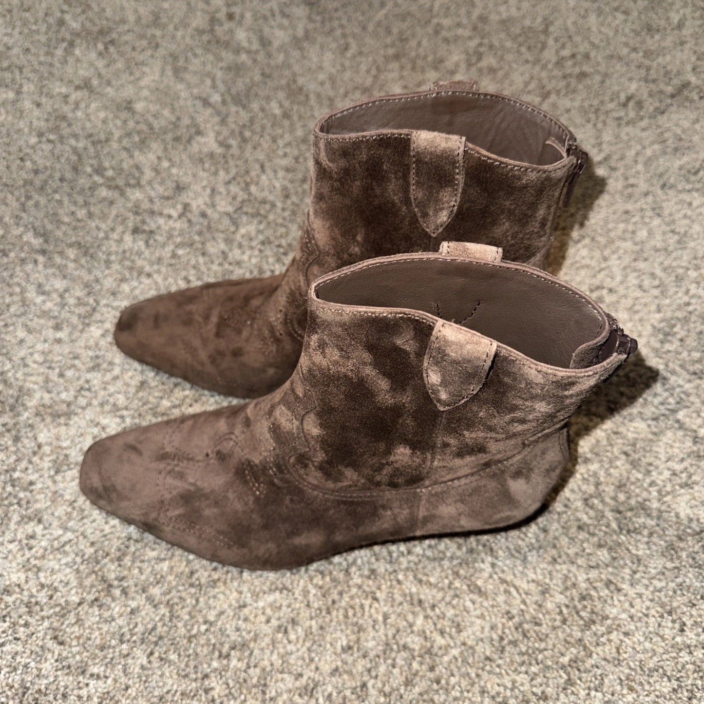 Women’s Size 6 Paige Ankle Boots Brown