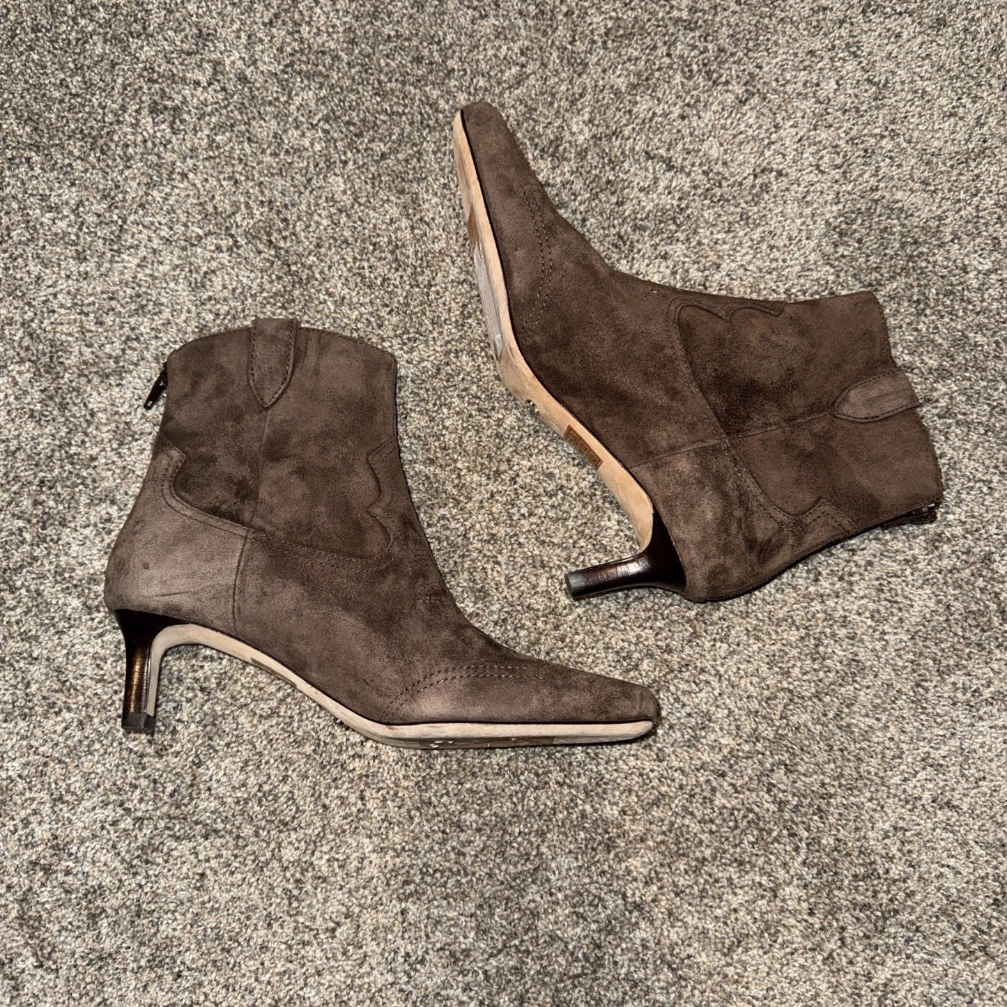 Women’s Size 6 Paige Ankle Boots Brown