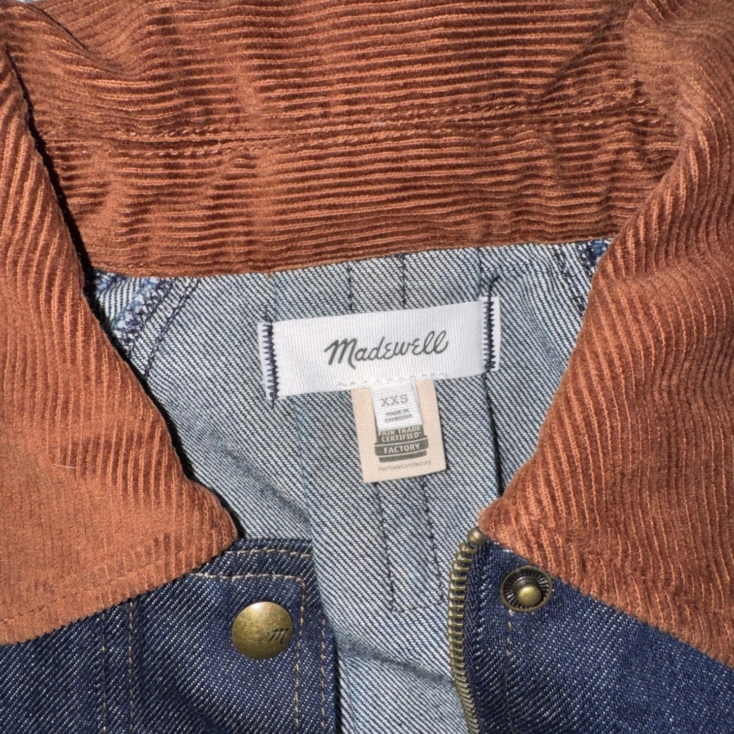 Women’s XXS Madewell Denim Jacket