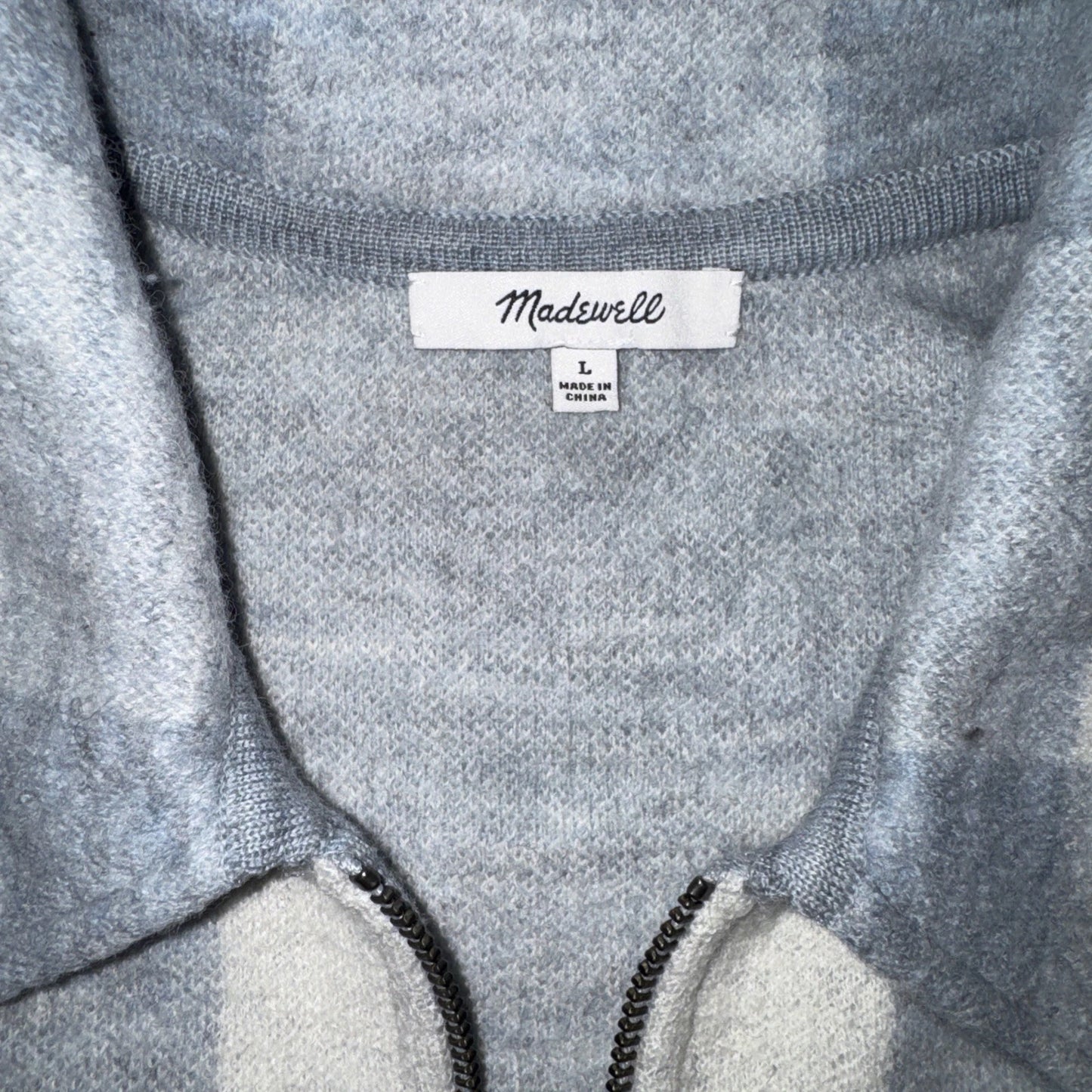 Women’s Large - Madewell Half Zip Sweater