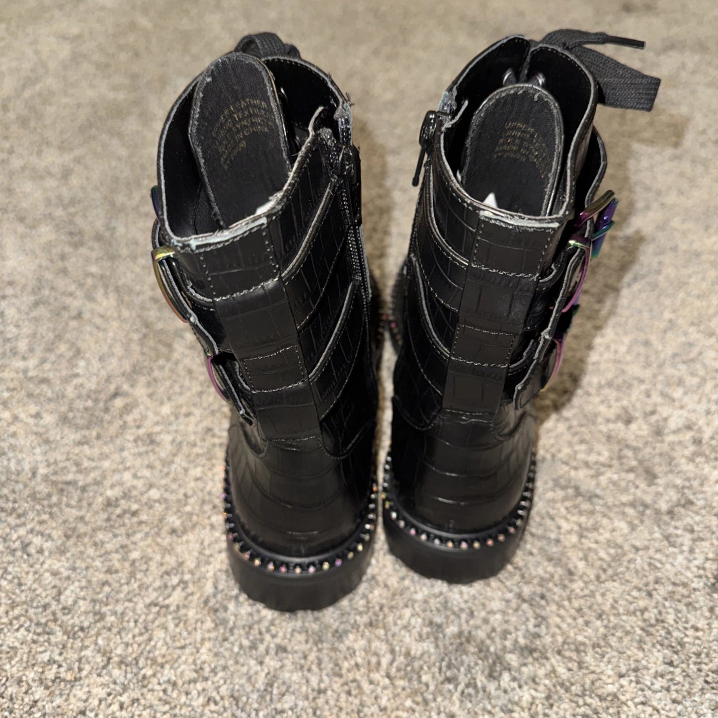 Women’s Size 7 Kurt Geiger Stoop Combat Boots