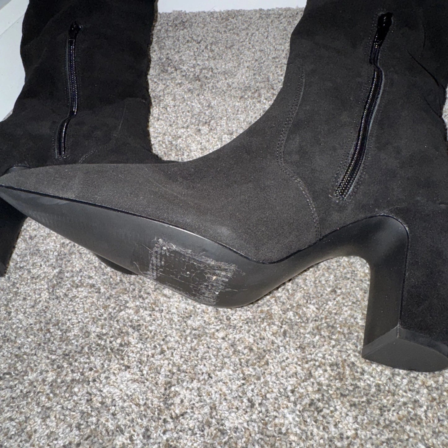 Size 7.5 Women’s Steve Madden Boots- Black