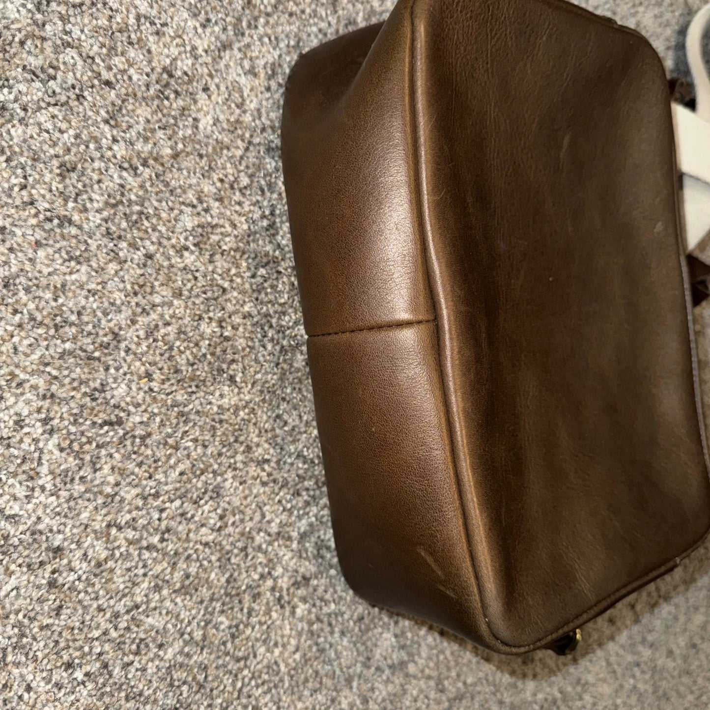 Madewell Large Transport Camera Bag Brown