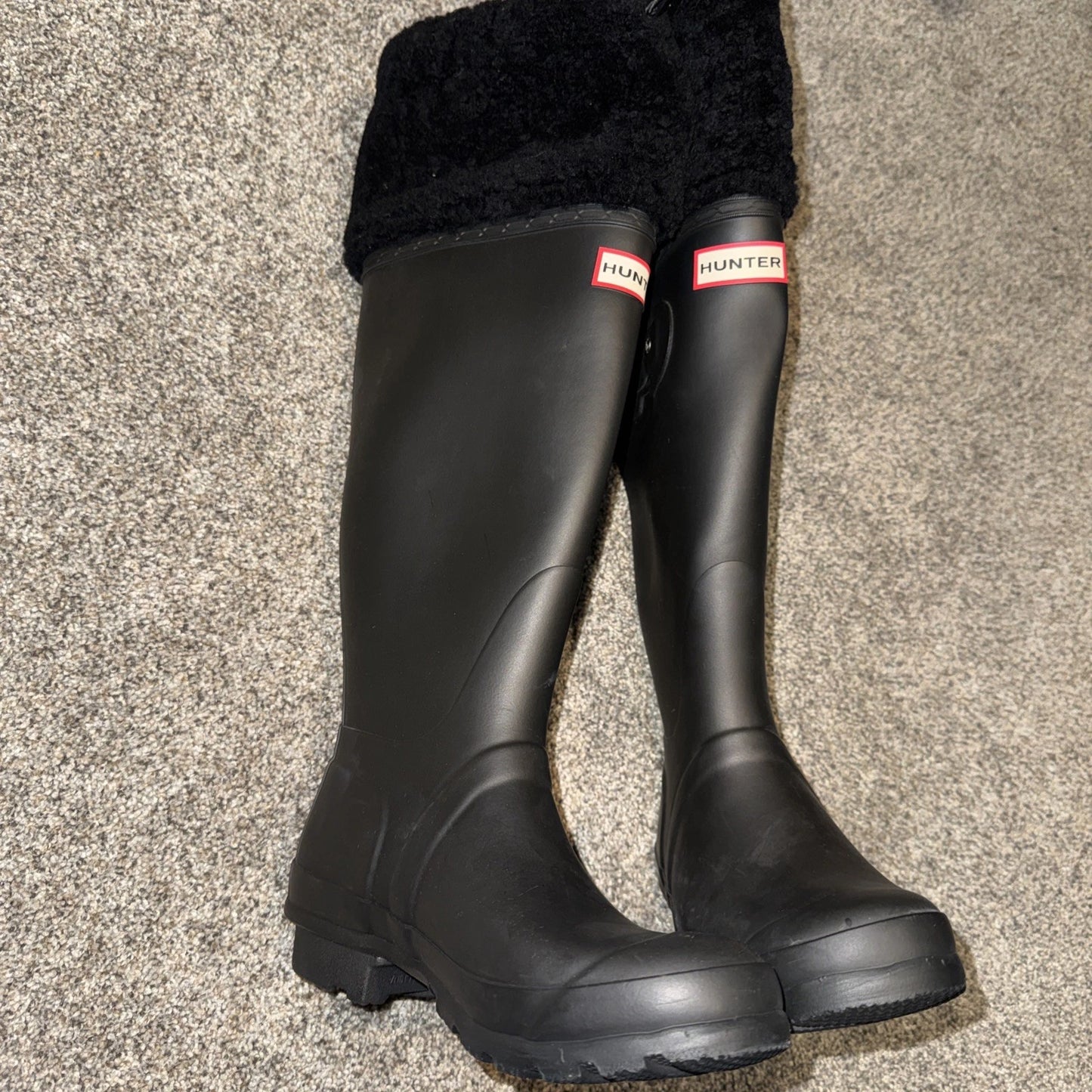 Size 5 Women’s Hunter Boots Black