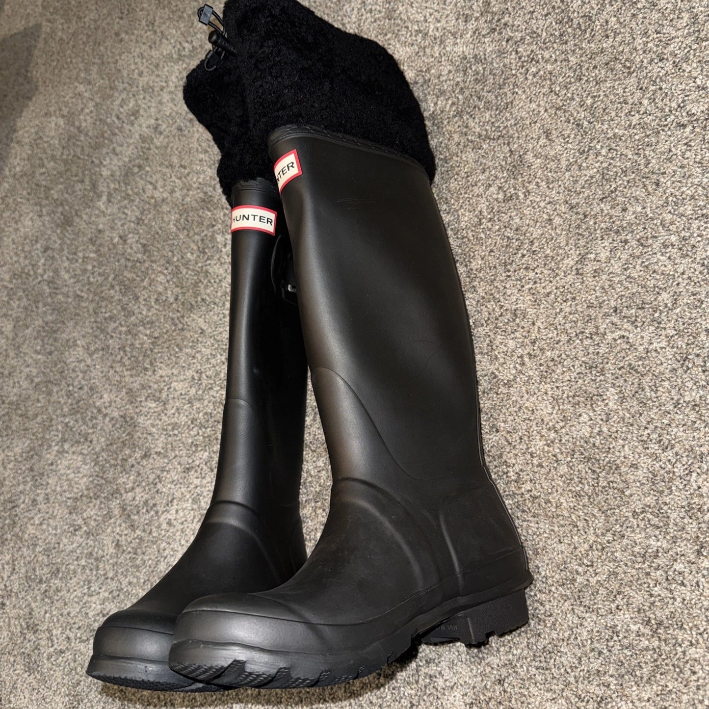 Size 5 Women’s Hunter Boots Black