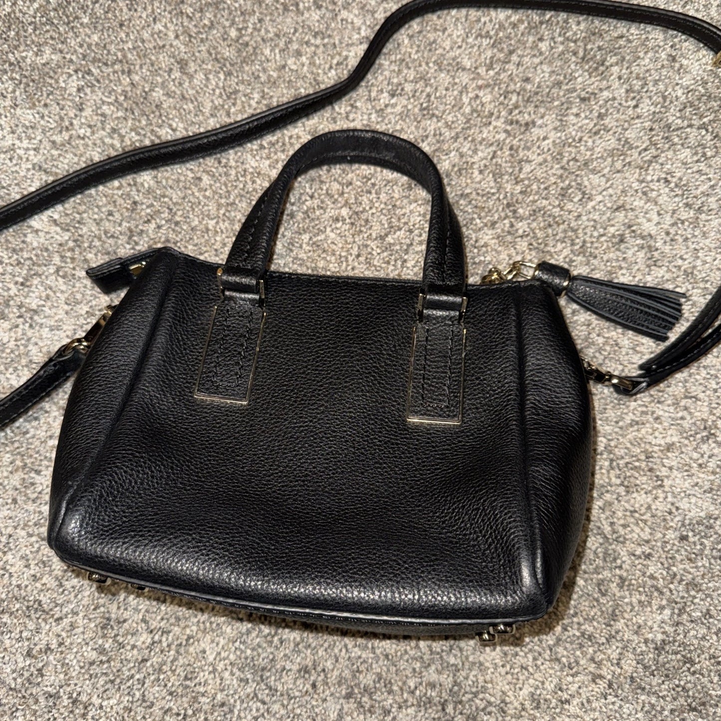Kate Spade Small Satchel Handbag - Black