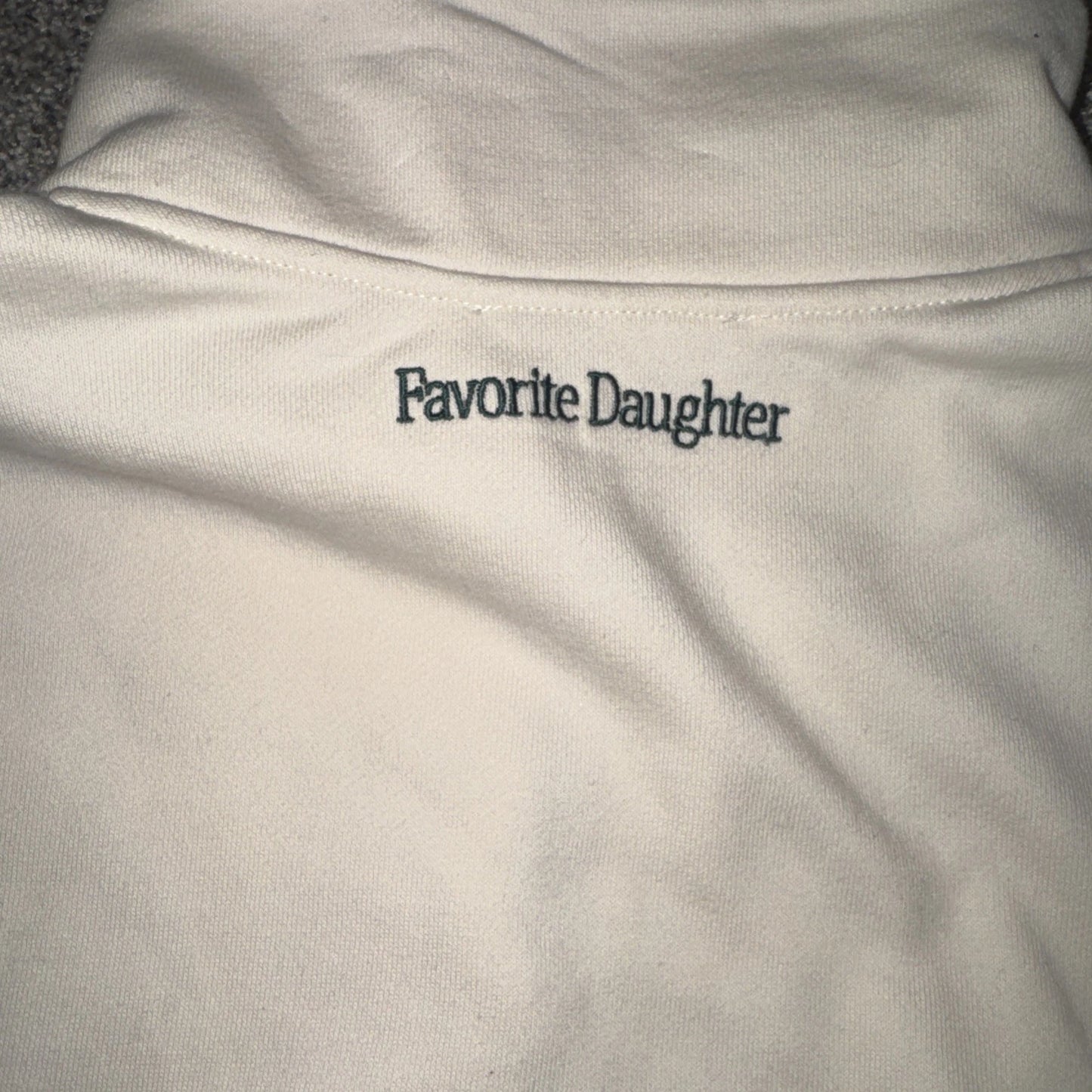 Women’s Medium Favorite Daughter Coaches Half Zip Sweatshirt