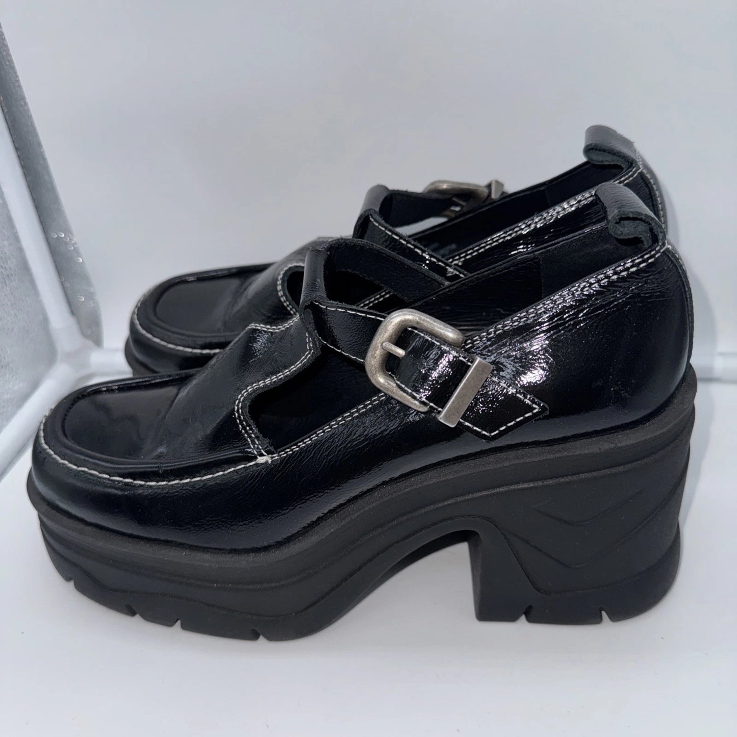 Women’s 9.5 Free People Mayla Platform Black