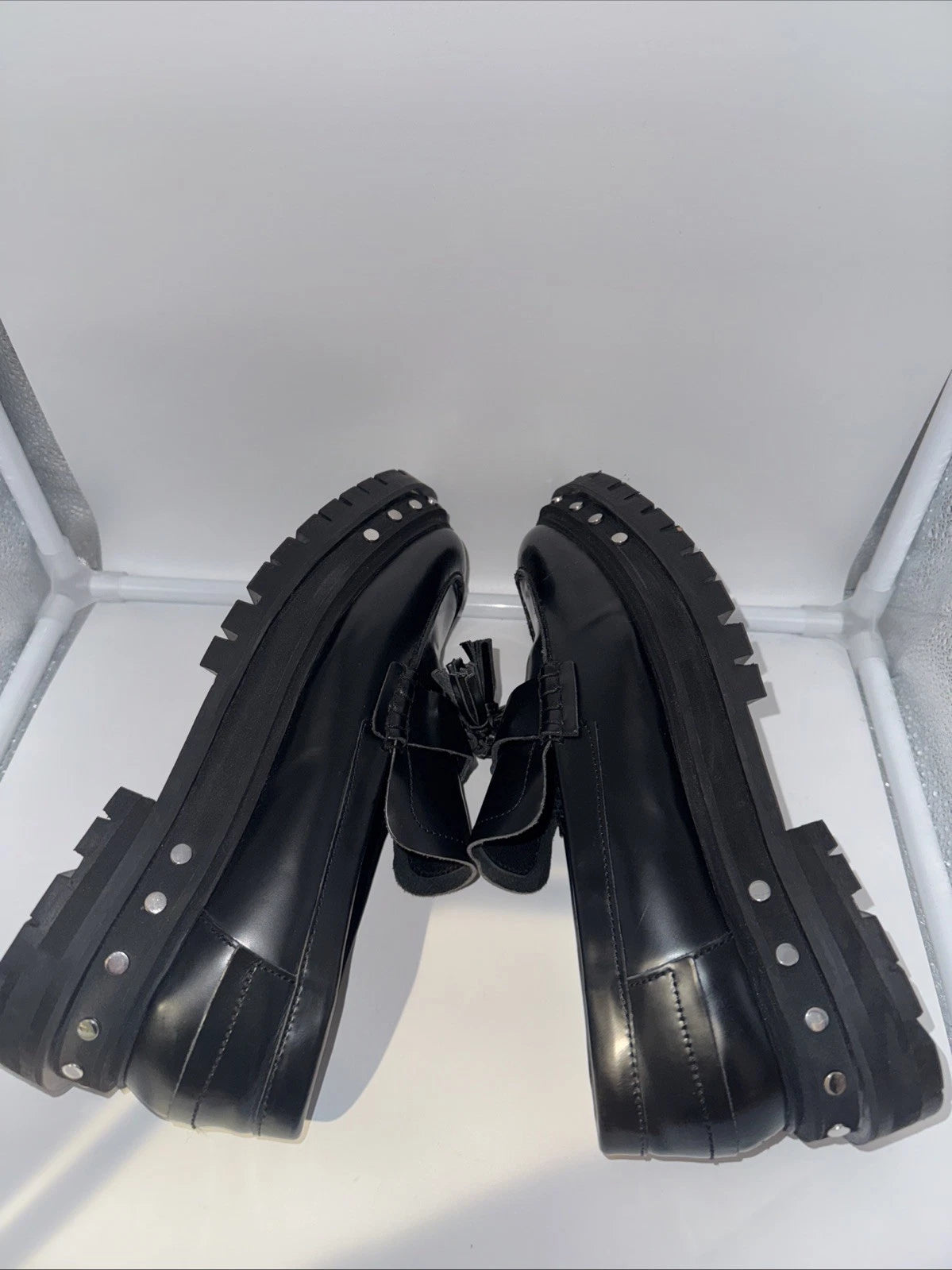 Women’s Size 9 Free People Teagan Tassel Loafer - Black