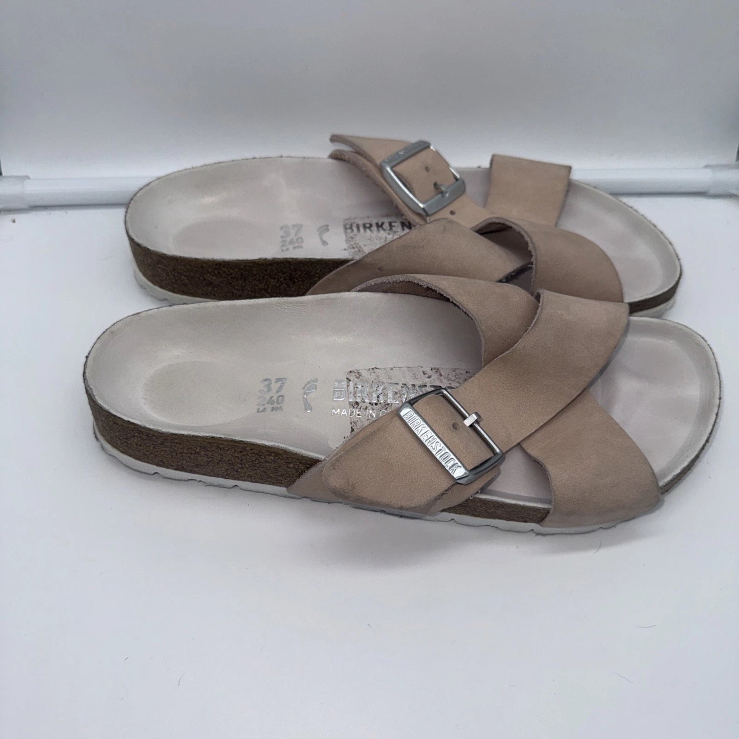 Size 37 Birkenstock Siena Big Buckle sandal