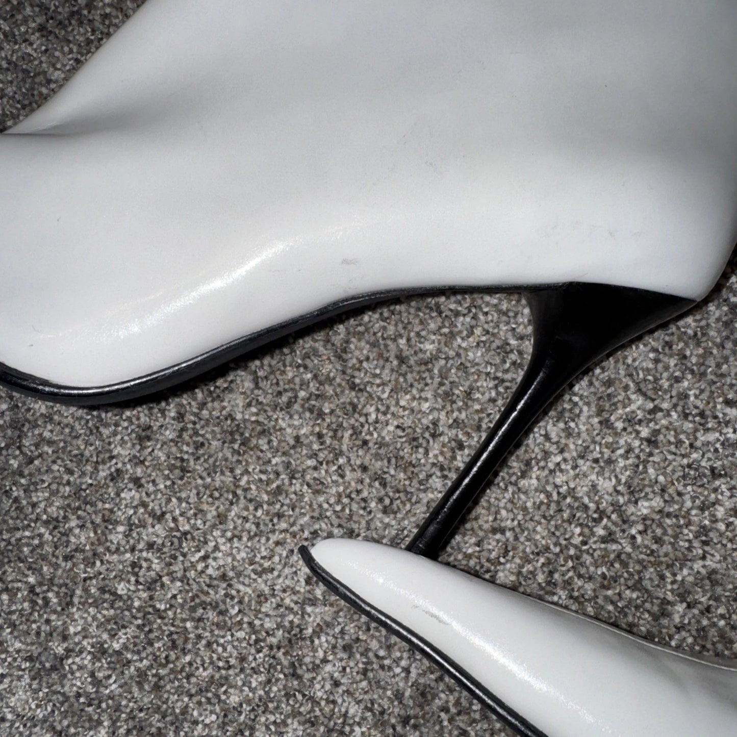 Size 8.5 Women’s Boots Jeffrey Campbell White