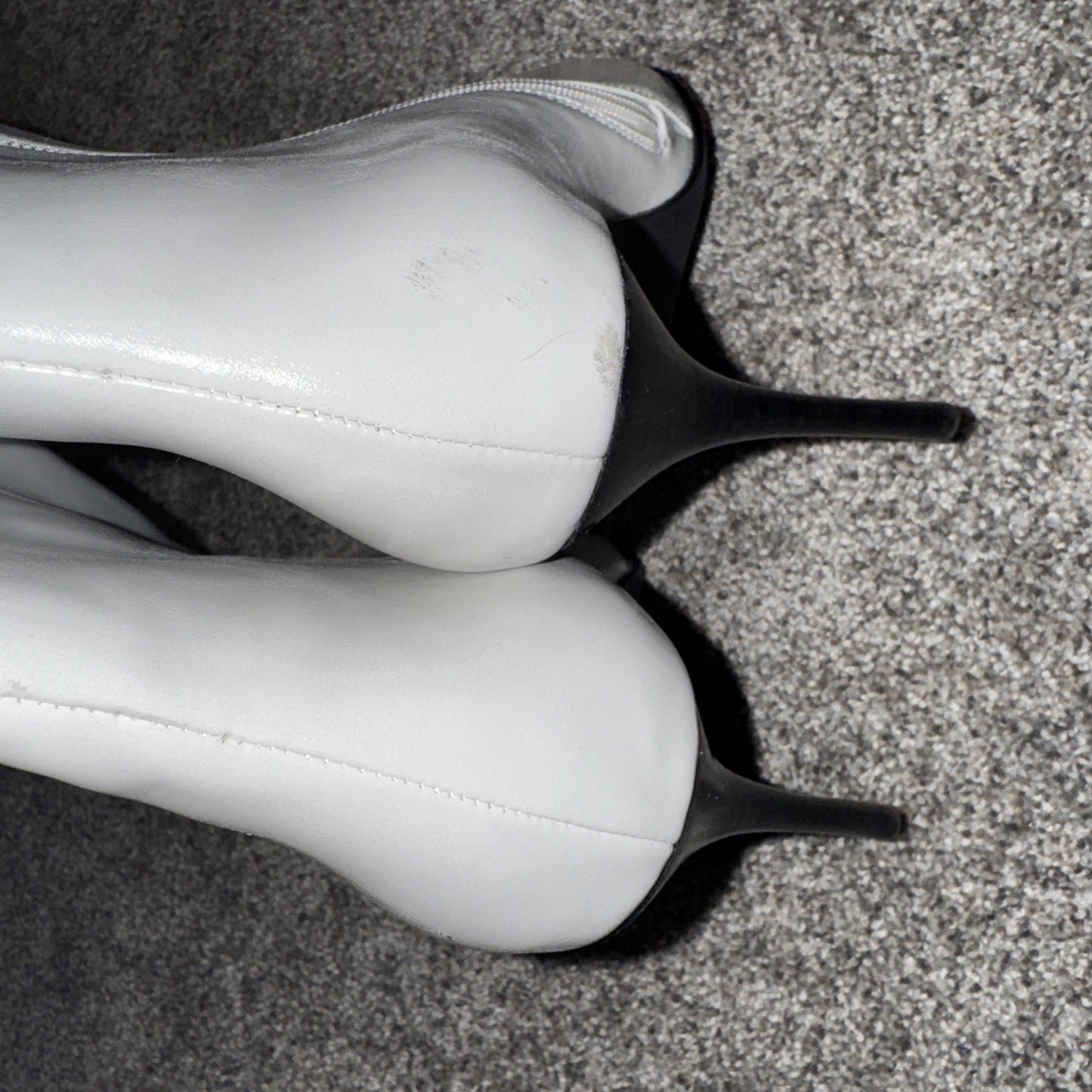 Size 8.5 Women’s Boots Jeffrey Campbell White