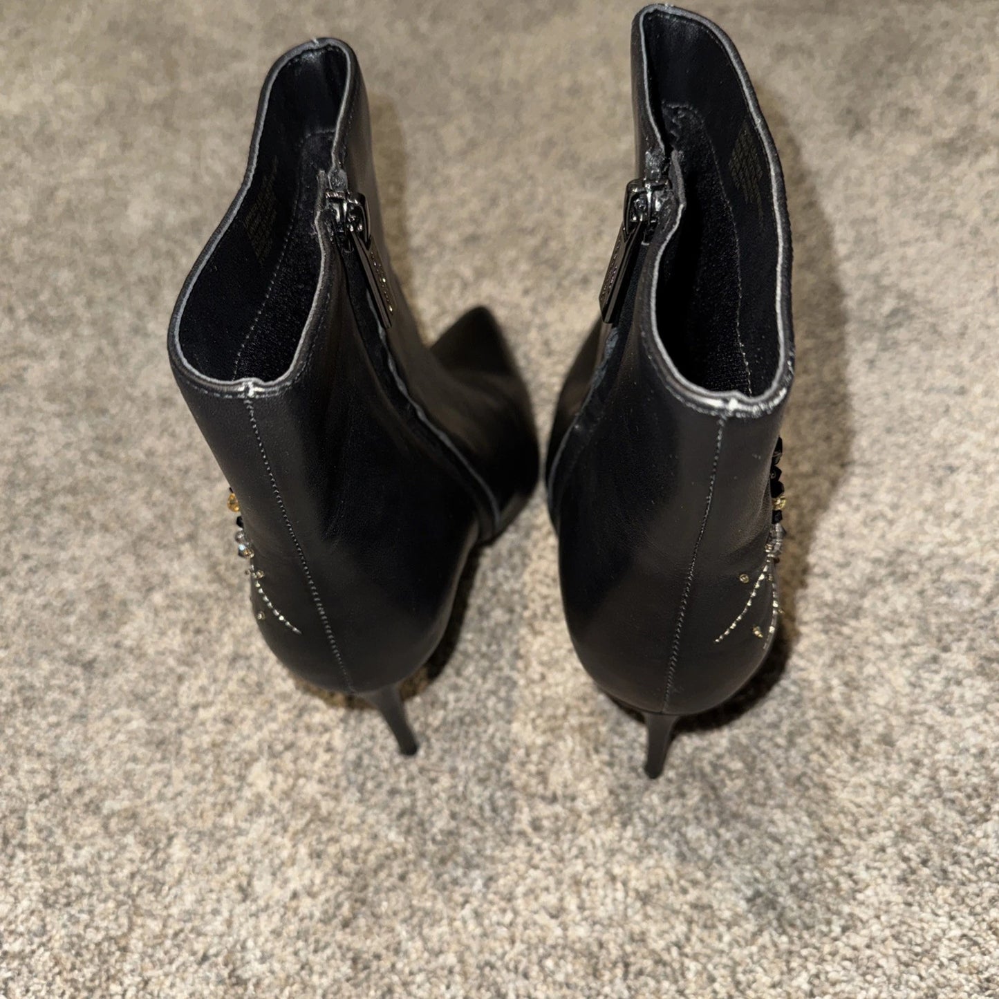 Size 37 Kurt Geiger London Belgravia Embellished Evil Eye black Boots