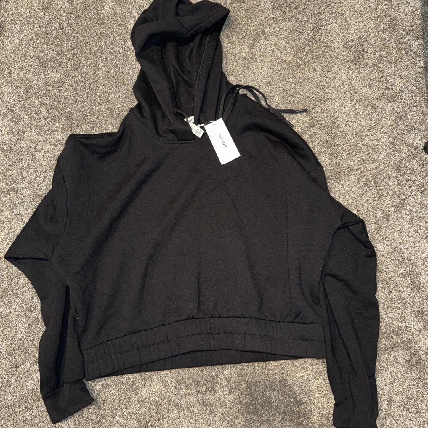 Women’s Small Spanx Hoodie Black