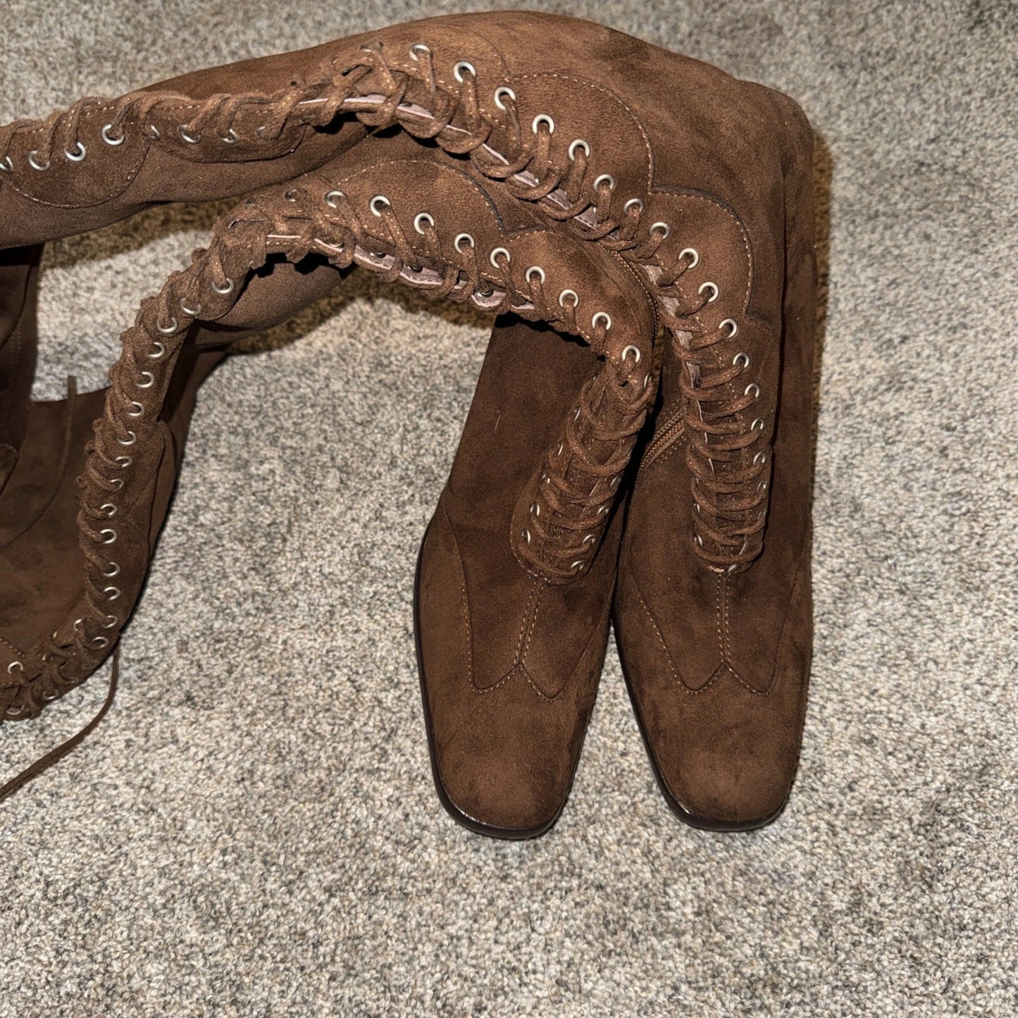 Size 6.5 Women’s Jeffrey Campbell Boots Brown