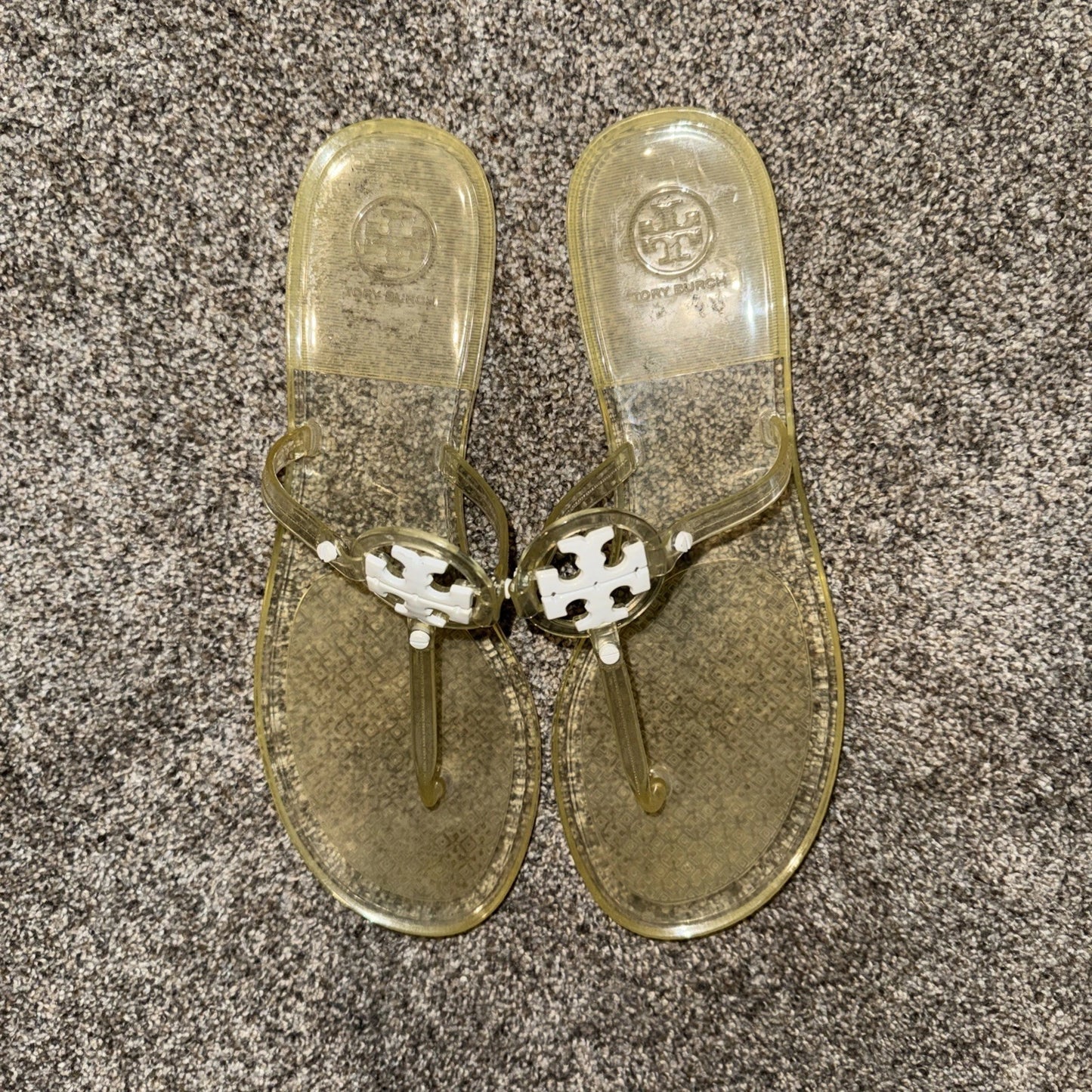 Size 10 Women’s Tory Burch Jelly Thong Sandals