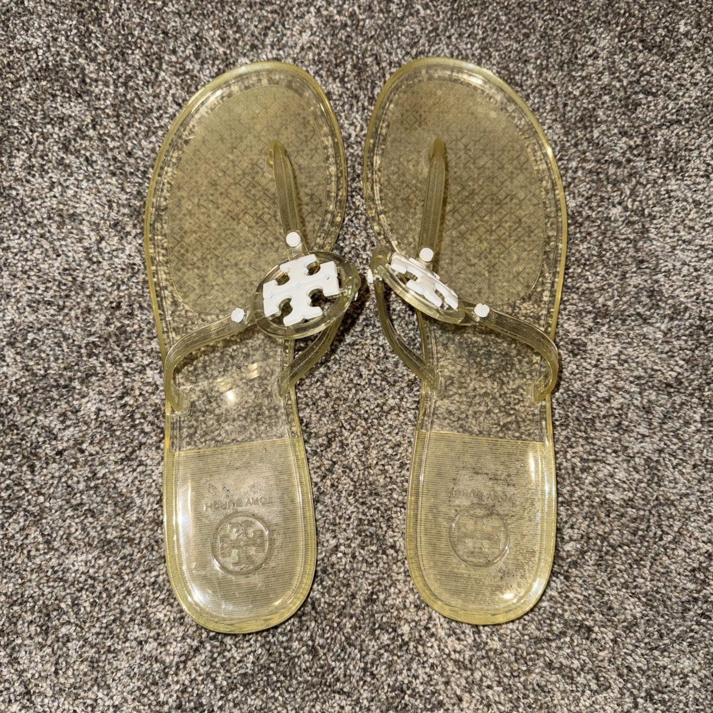 Size 10 Women’s Tory Burch Jelly Thong Sandals