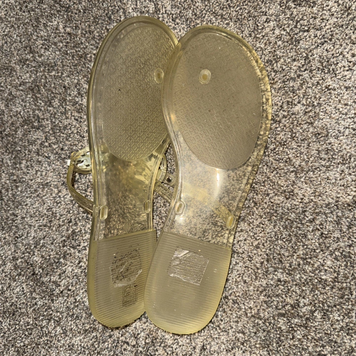 Size 10 Women’s Tory Burch Jelly Thong Sandals