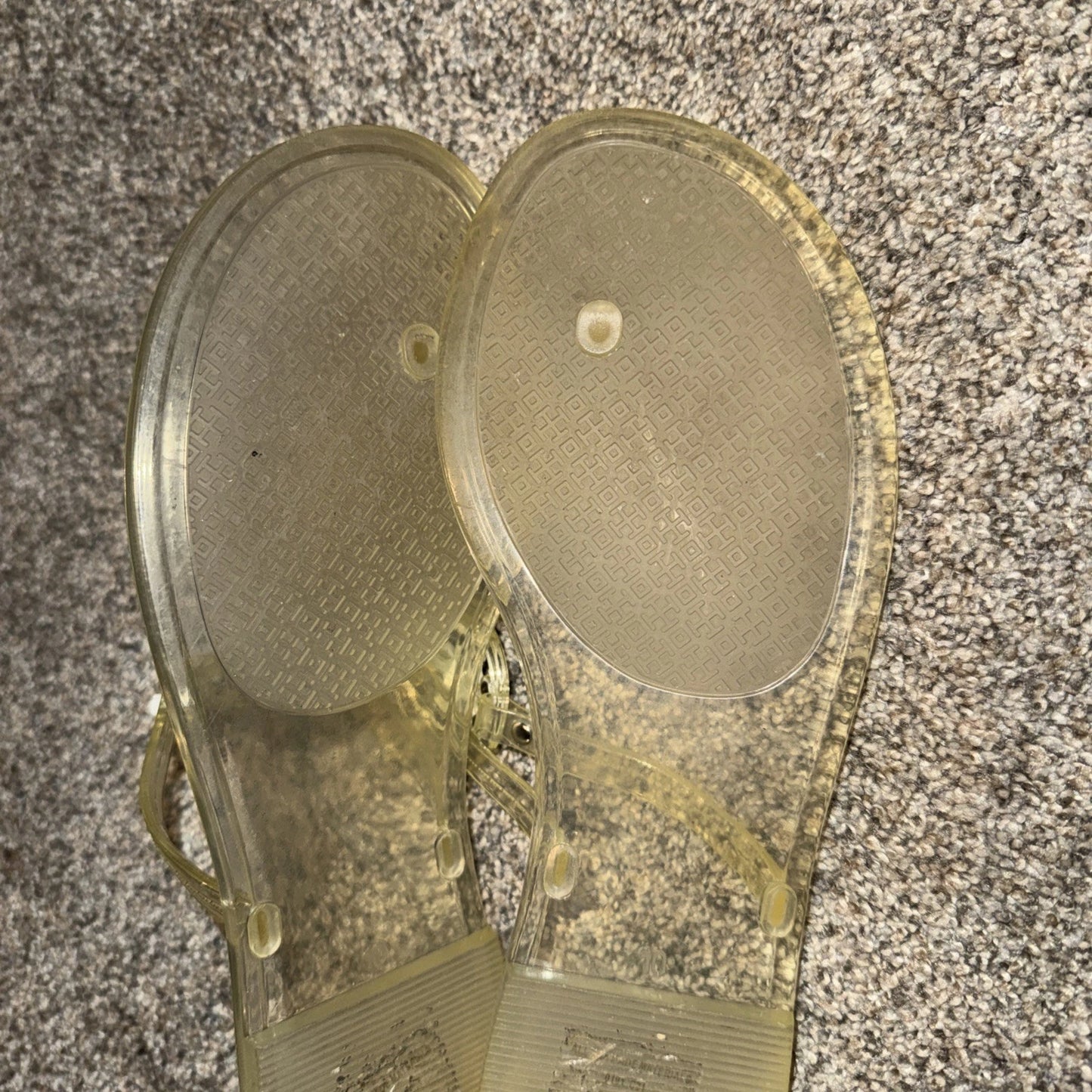Size 10 Women’s Tory Burch Jelly Thong Sandals