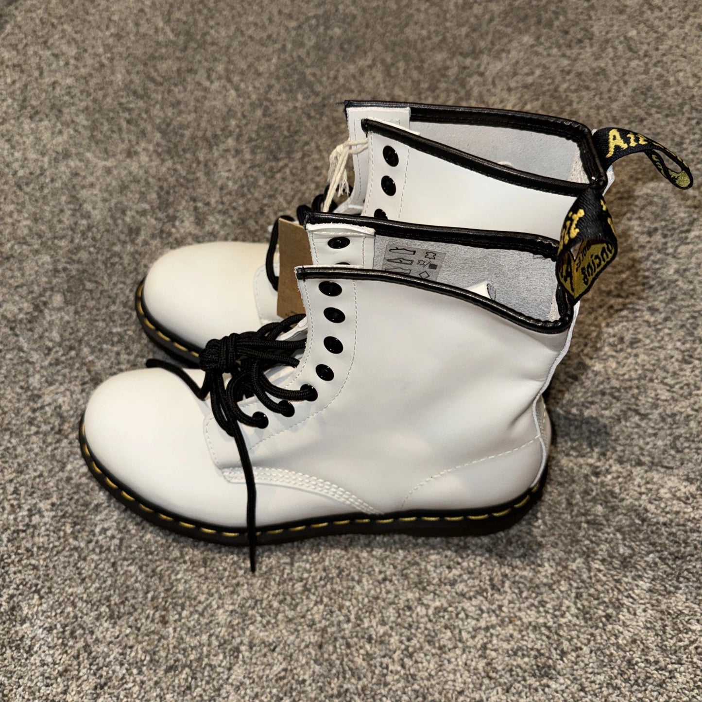 Size 9 Women’s Dr Martens 1460 Boot White