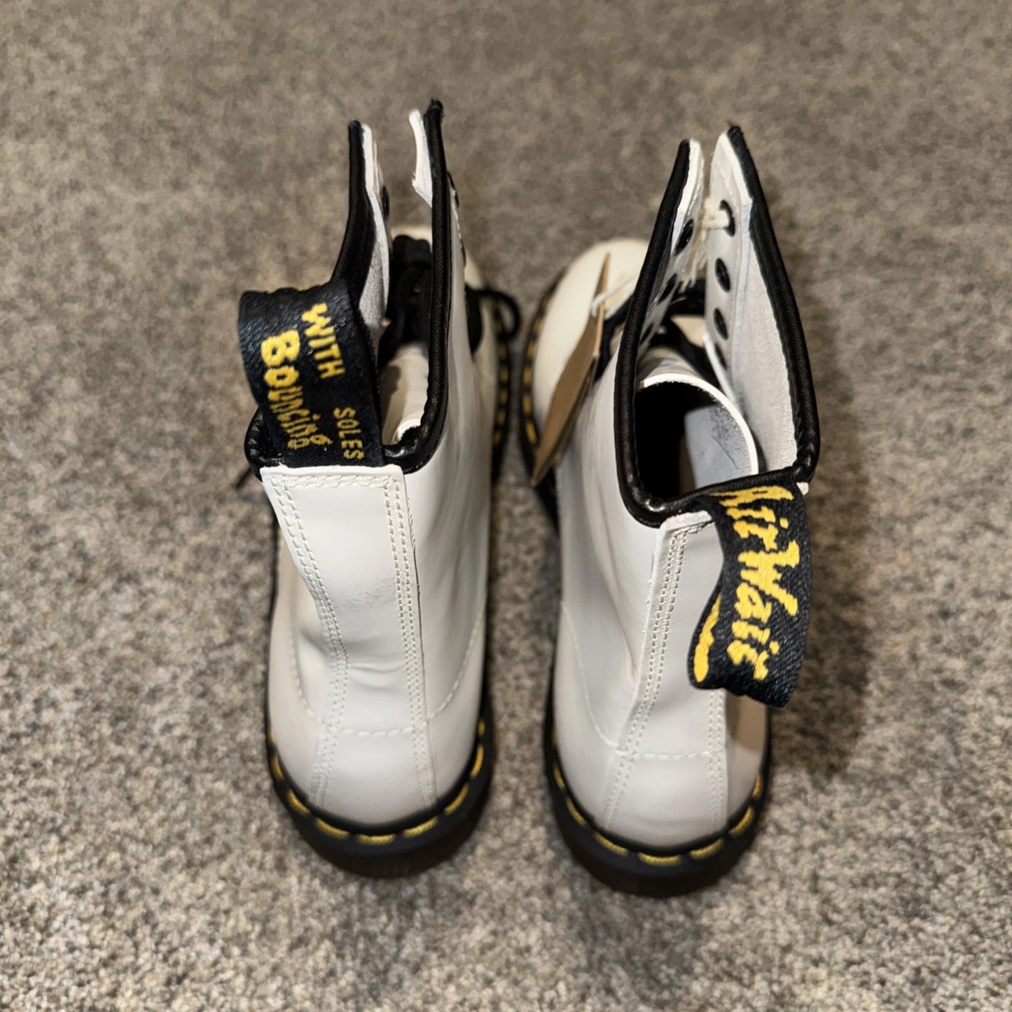 Size 9 Women’s Dr Martens 1460 Boot White