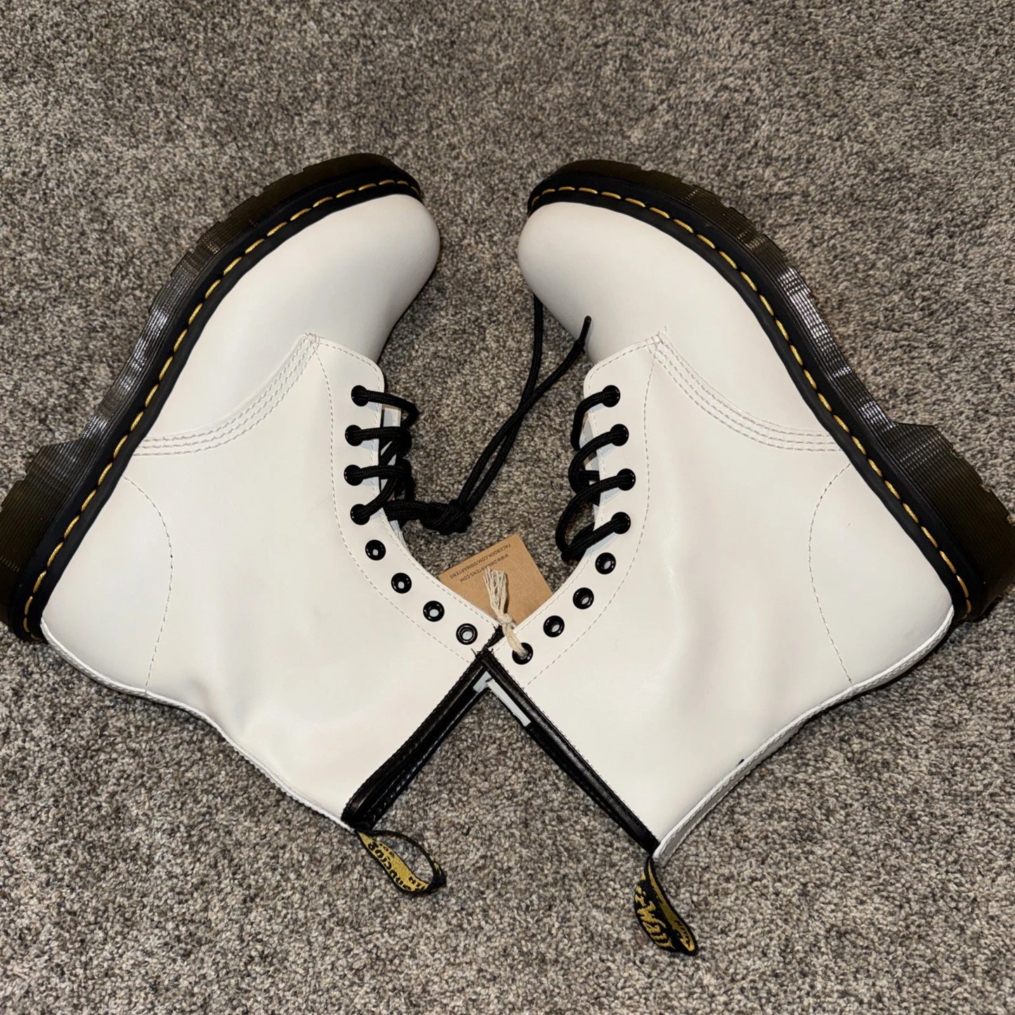 Size 9 Women’s Dr Martens 1460 Boot White
