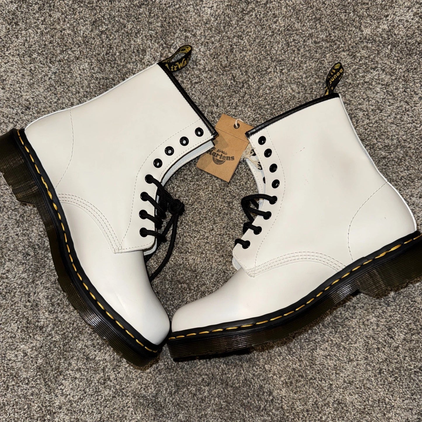 Size 9 Women’s Dr Martens 1460 Boot White