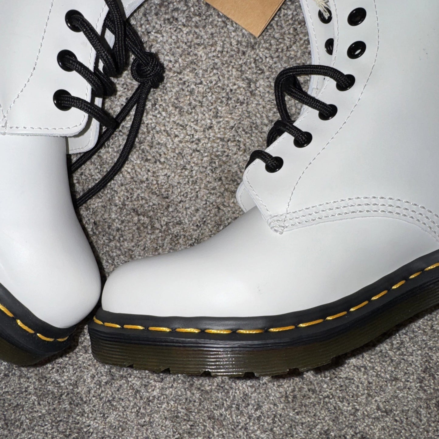 Size 9 Women’s Dr Martens 1460 Boot White