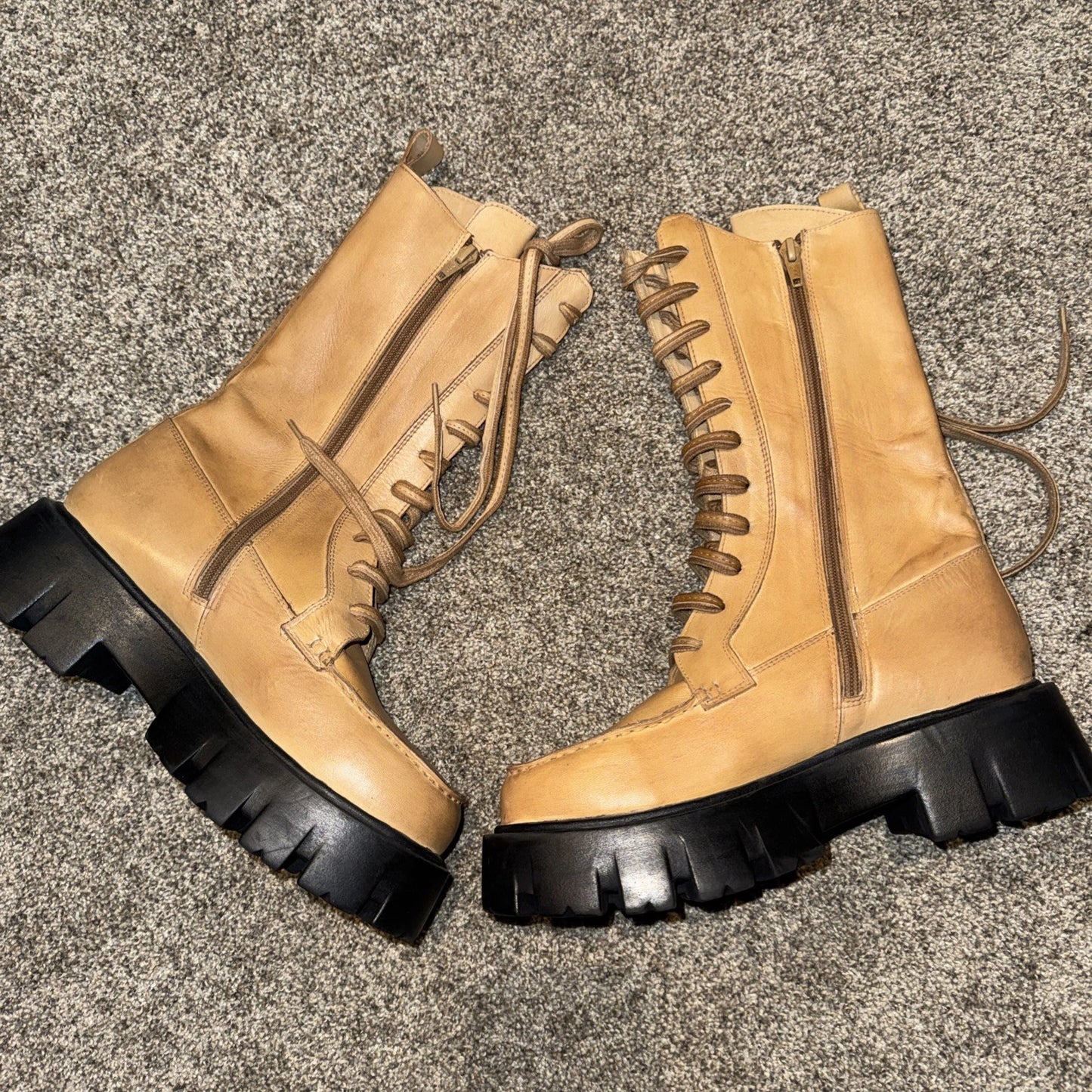 Women’s Size 8 Free People Combat Boots