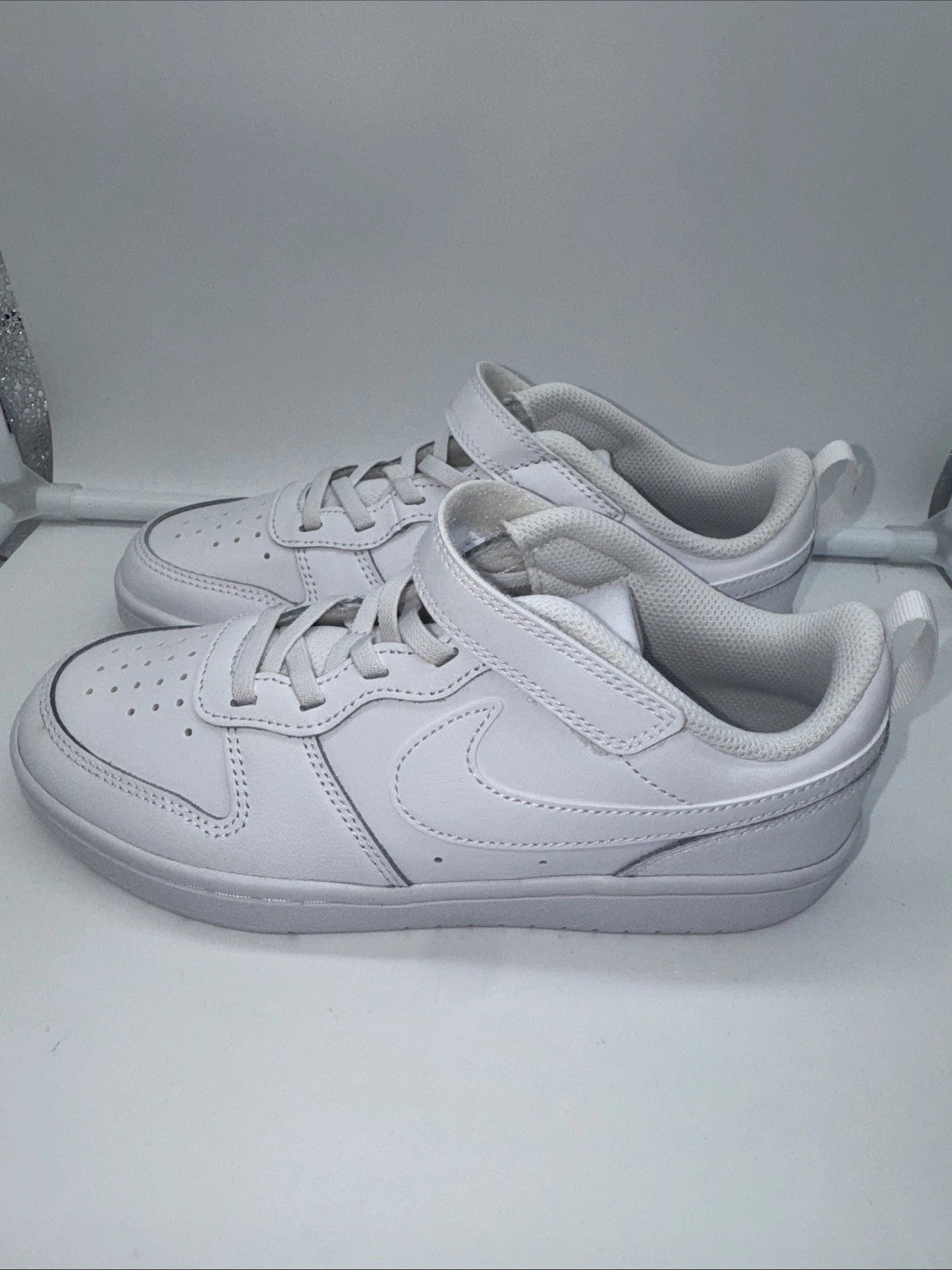 Size 3Y Nike Court Borough Low 2 White