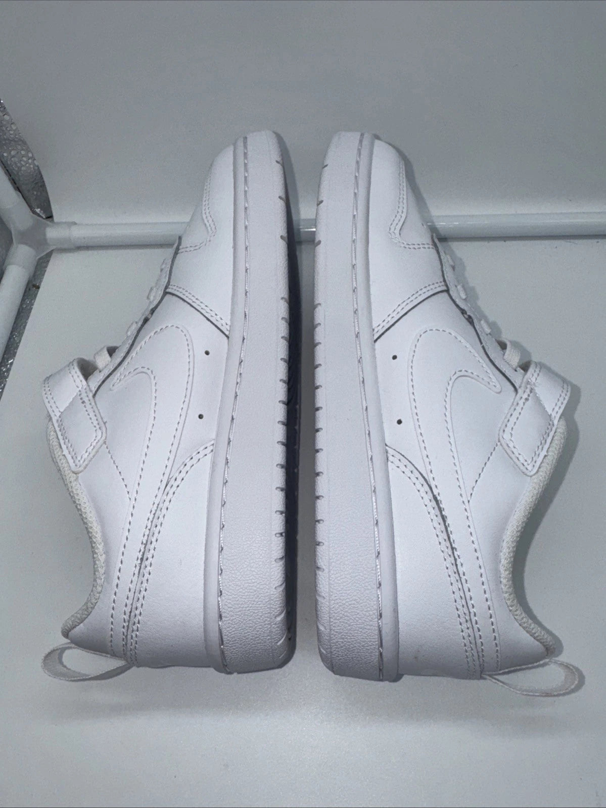 Size 3Y Nike Court Borough Low 2 White