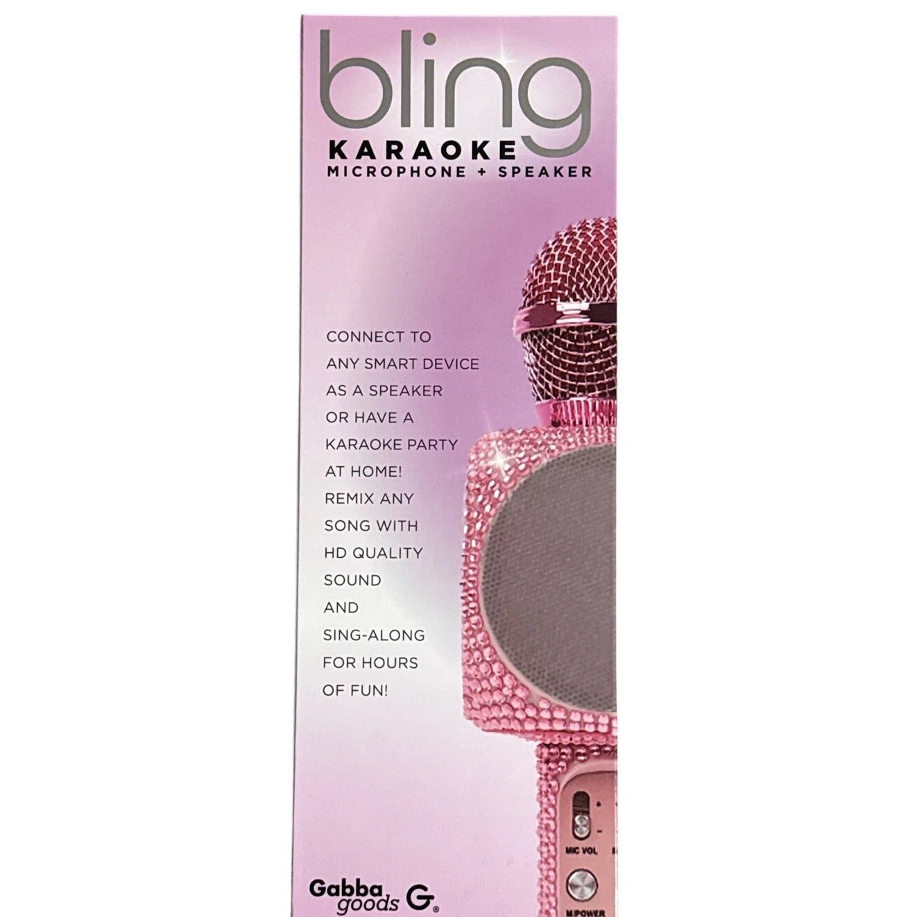 Bling Karaoke Microphone + Speaker