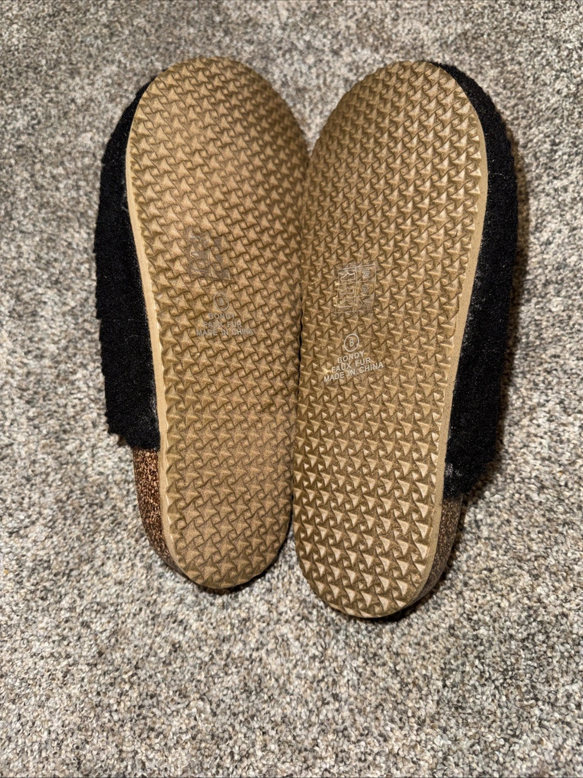 Nicole Miller Black Slide On Women’s Size 8