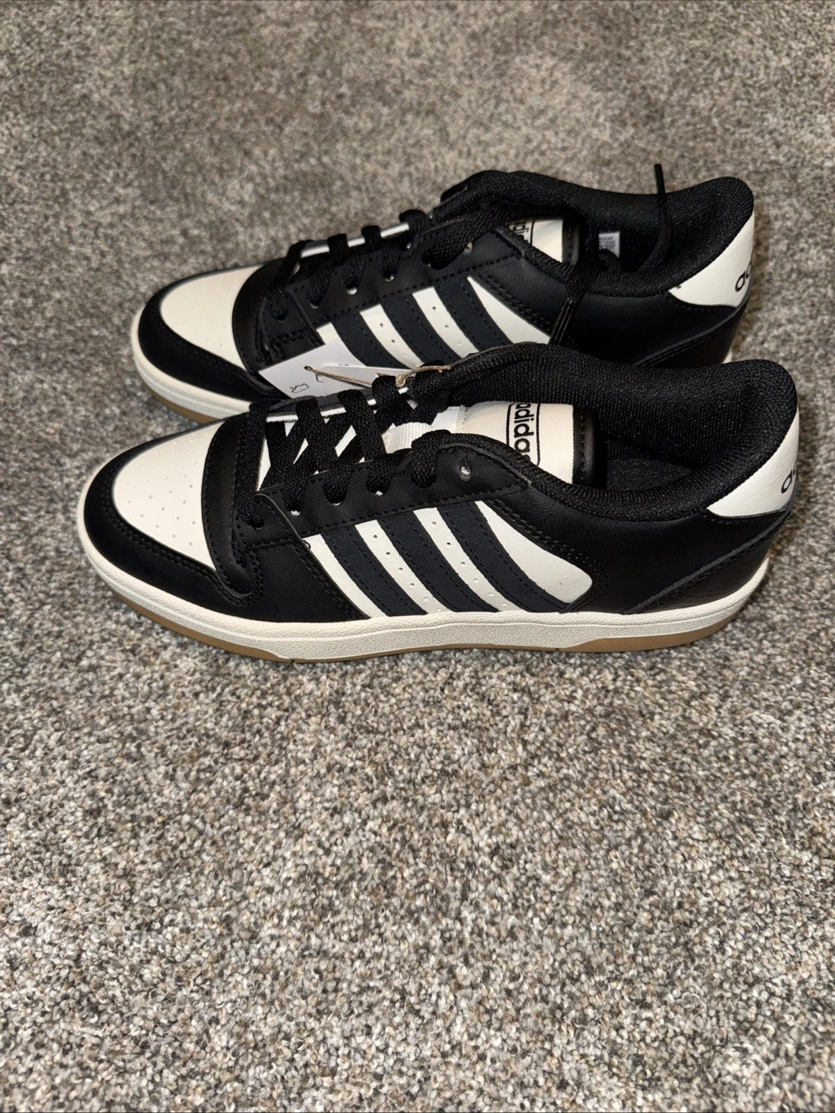 Adidas Break Start J Kids Size 4.5 Black