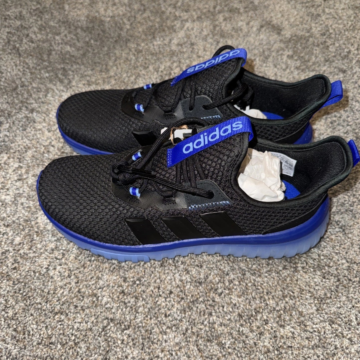 Adidas Kaptir 4.0 Kids Size 5Y Black