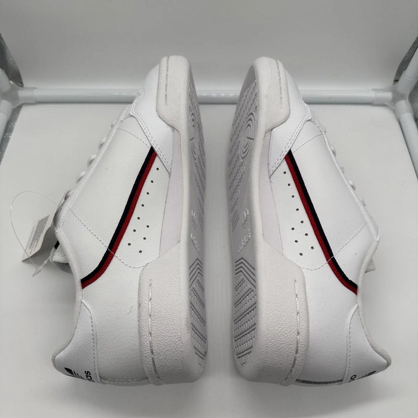 Size 6Y- Adidas Continental 80 J White