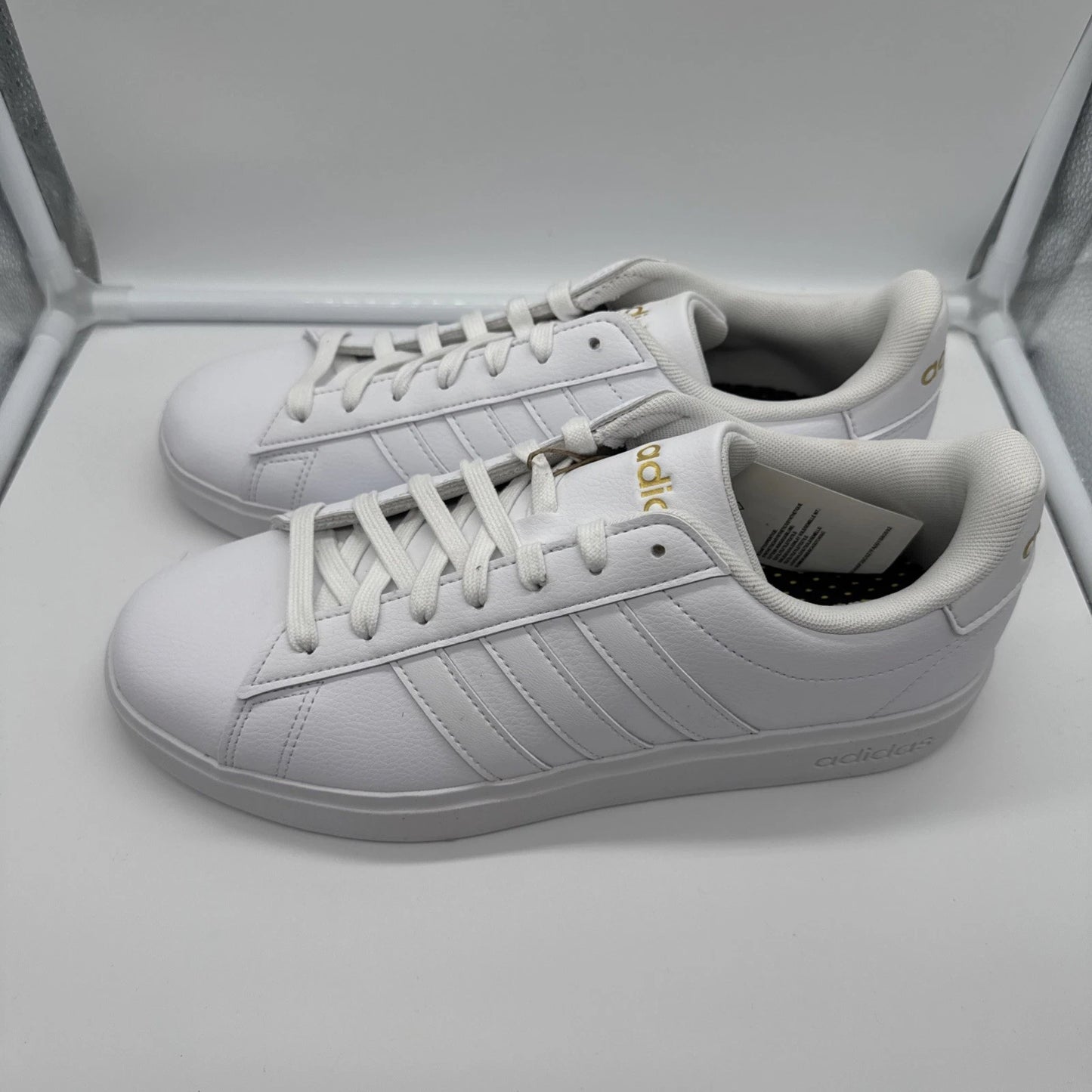 Size 8.5 Women’s- Adidas Grand Court 2.0 White- GW9213