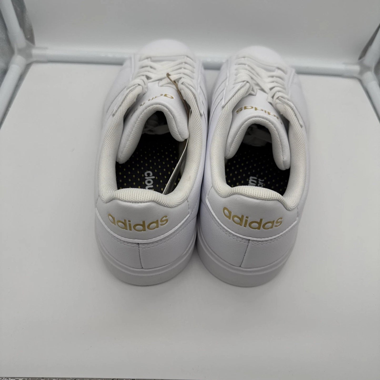 Size 8.5 Women’s- Adidas Grand Court 2.0 White- GW9213