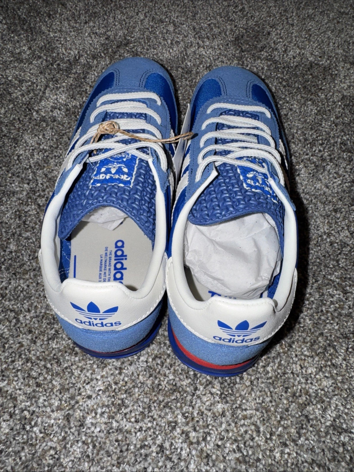 Adidas SL 72 RS EL C Kids Size 2Y Blue